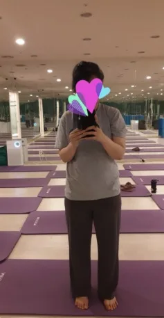 회원 감량 전 사진